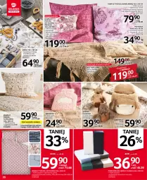 Gazetka promocyjna Selgros - Oferta przemysłowa - Gazetka - ważna od 16.11 do 16.11.2022 - strona 20 - produkty: Top, Koc, Pościel, Prześcieradło, Wełna, Komplet pościeli, Drzwi, Obrus, Poduszka