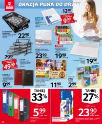 Gazetka promocyjna Selgros - Oferta przemysłowa - Gazetka - ważna od 16.11 do 16.11.2022 - strona 30 - produkty: Ser, Por, Mop, Gra, Papier, Rama, Długopis, Kosz, Klej, Tusz, Lakier, Kalendarz