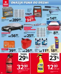 Gazetka promocyjna Selgros - Oferta przemysłowa - Gazetka - ważna od 16.11 do 16.11.2022 - strona 38 - produkty: Gaśnica, Prostownik, Wieszak, WD-40, Bosch, Pokrowiec, Akumulator