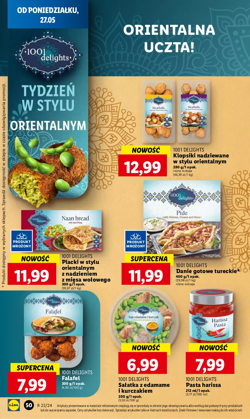 Gazetka promocyjna Lidl - GAZETKA - ważna 27.05 do 29.05.2024 - strona 56 - produkty: Danie gotowe, Edam, Fa, Klopsiki, Kurczak, Lack, Sałat, Sałatka