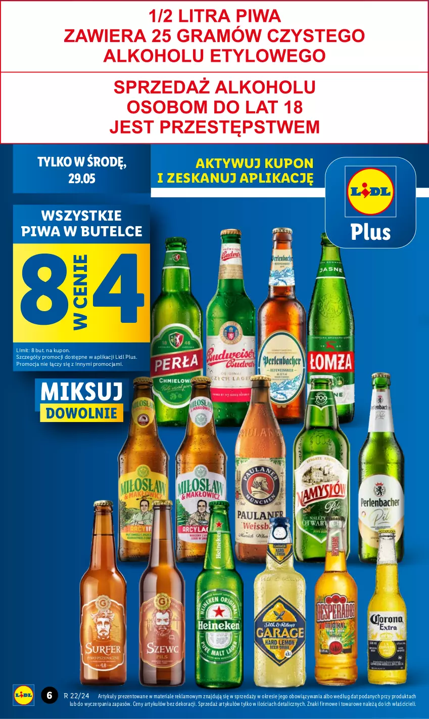 Gazetka promocyjna Lidl - GAZETKA - ważna 27.05 do 29.05.2024 - strona 6 - produkty: Piwa