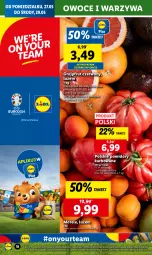 Gazetka promocyjna Lidl - GAZETKA - Gazetka - ważna od 29.05 do 29.05.2024 - strona 18 - produkty: Warzywa, Owoce, Pomidory, Grejpfrut