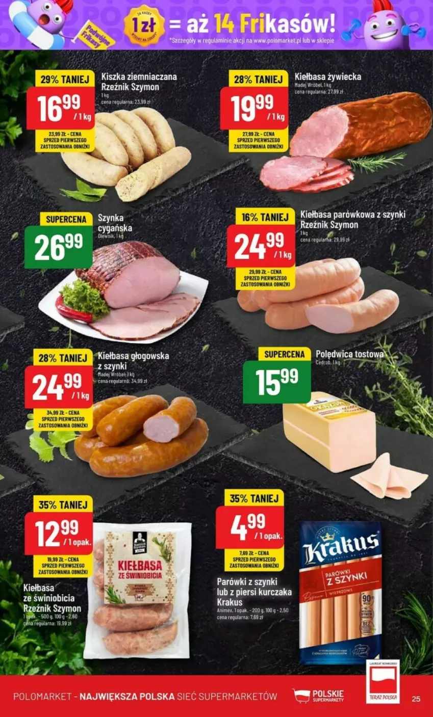 Gazetka promocyjna PoloMarket - ważna 12.06 do 18.06.2024 - strona 18 - produkty: Kiełbasa, Kiełbasa głogowska, Kurczak, Por