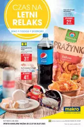 Gazetka promocyjna Makro - [Oferta specjalna] Letni relaks - Gazetka - ważna od 26.07 do 26.07.2021 - strona 1 - produkty: Piwo, Ser, Chrupki, Napoje, Pepsi, Camembert, Napój gazowany, Przysnacki, Grill, Napój