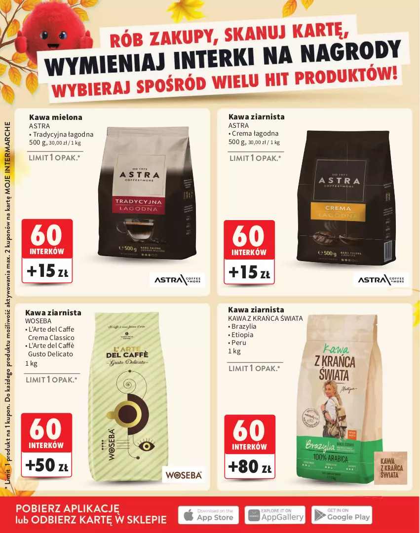 Gazetka promocyjna Intermarche - Katalog Interki - ważna 03.09 do 25.11.2026 - strona 32 - produkty: Kawa, Kawa mielona, Kawa ziarnista, Woseba
