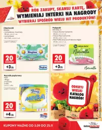 Gazetka promocyjna Intermarche - Katalog Interki - Gazetka - ważna od 25.11 do 25.11.2026 - strona 11 - produkty: Naturell, Rum, Gin, Papier, Ręcznik, Rolki, Chusteczki, Podpaski, Foxy, Naturella