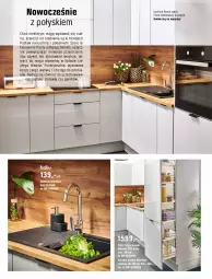 Gazetka promocyjna Obi - Gazetka OBI - Gazetka - ważna od 31.03 do 31.03.2022 - strona 10 - produkty: Bateria kuchenna, Chlebak, Zlew, Kuchnia, Słupek, Kosz, Bateria, Chleb, Lakier