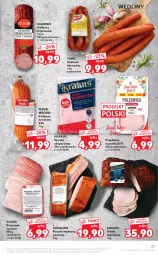 Gazetka promocyjna Kaufland - OFERTA TYGODNIA - Gazetka - ważna od 03.03 do 03.03.2021 - strona 21 - produkty: Polędwica, Krakus, Sok, Por, Sokołów, Kiełbasa krakowska, Madej Wróbel, Szynka, Sport, Boczek, Kiełbasa biesiadna, Kiełbasa, Olewnik