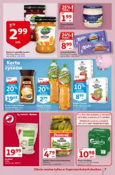 Gazetka promocyjna Auchan - Więcej za mniej Sueprmarkety - Gazetka - ważna od 17.03 do 17.03.2021 - strona 7 - produkty: Piwo, Chrzan, Dawtona, Krakus, Kawa rozpuszczalna, Sok, Ser, Por, Ogórki konserwowe, Kawa, Dżem, Velvet, Carlsberg, Czekolada, Tymbark, Jacobs Velvet, Jacobs, Napój, Milka, Fa