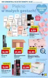 Gazetka promocyjna Lidl - GAZETKA - Gazetka - ważna od 12.02 do 12.02.2022 - strona 13 - produkty: Woda perfumowana, Krem do twarzy, Perfum, Tusz, Paleta, Woda
