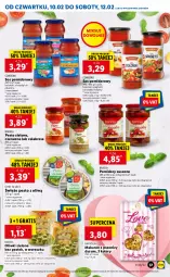 Gazetka promocyjna Lidl - GAZETKA - Gazetka - ważna od 12.02 do 12.02.2022 - strona 37 - produkty: Makaron, Oliwki zielone, Sos, Rum, Gra, Oliwki, Sos pomidorowy, Stek, Pesto, Pomidory