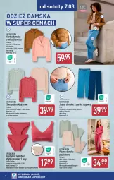 Gazetka promocyjna Aldi - Artykuły przemysłowe i tekstylia - Gazetka - ważna od 07.03 do 07.03.2026 - strona 8 - produkty: Sweter, Majtki, Biustonosz, Kurtka, Wełna, Piżama, Fa