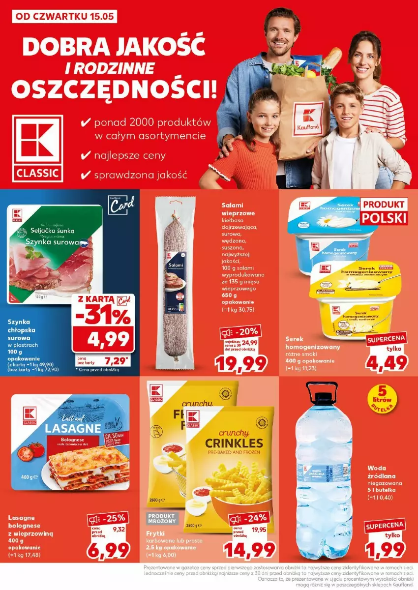 Gazetka promocyjna Kaufland - ważna 17.05 do 17.05.2025 - strona 6 - produkty: Szynka