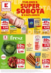 Gazetka promocyjna Kaufland - Gazetka - ważna od 17.05 do 17.05.2025 - strona 1 - produkty: Kurczak, Truskawki, Schab wieprzowy, Morliny, Boczek, Masło, Kiełbasa