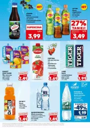 Gazetka promocyjna Kaufland - Gazetka - ważna od 17.05 do 17.05.2025 - strona 9 - produkty: Nałęczowianka, Sok, Por, Mus, Fortuna, Tiger, Lipton, Sok pomidorowy, Woda mineralna, Napój niegazowany, Woda, Napój, Nektar, Hortex