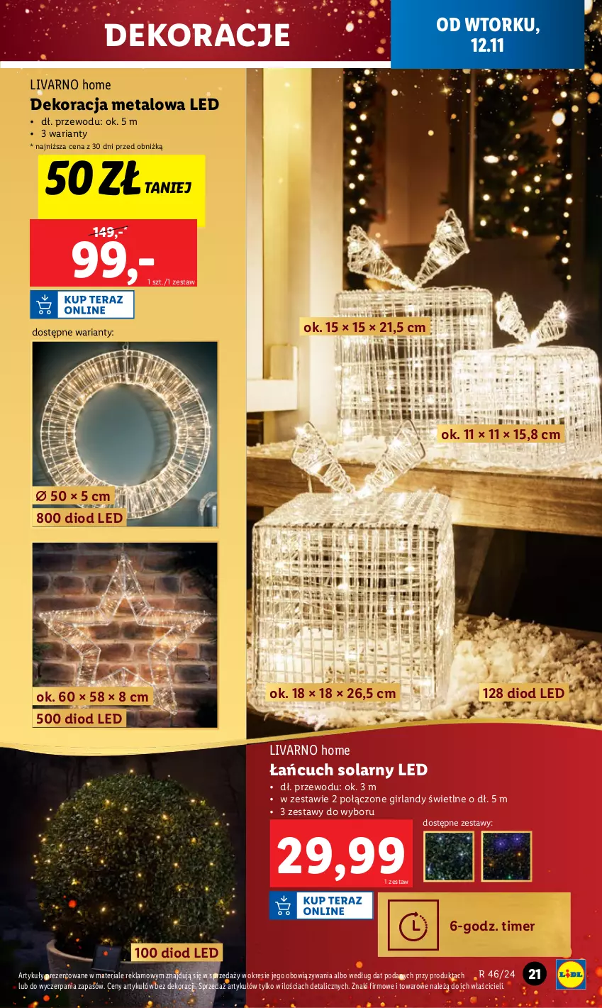 Gazetka promocyjna Lidl - GAZETKA - ważna 12.11 do 16.11.2024 - strona 23 - produkty: Ivar