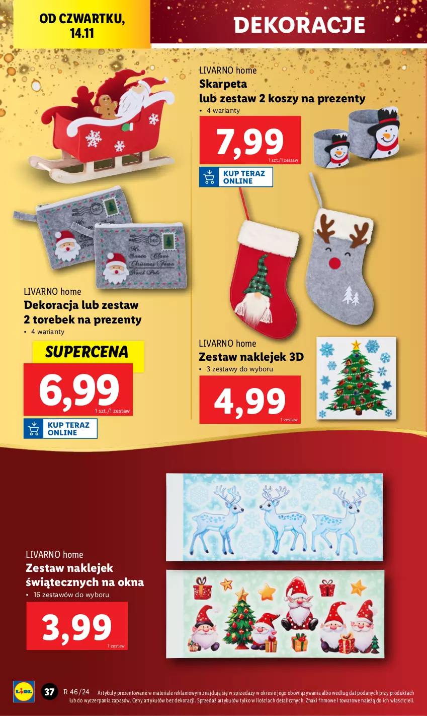 Gazetka promocyjna Lidl - GAZETKA - ważna 12.11 do 16.11.2024 - strona 34 - produkty: Ivar, Karp, Klej, Kosz