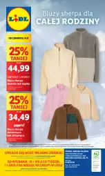 Gazetka promocyjna Lidl - GAZETKA - Gazetka - ważna od 16.11 do 16.11.2024 - strona 60 - produkty: Bluza