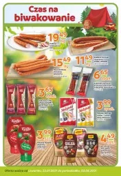 Gazetka promocyjna Gama - Gazetka Gama - Gazetka - ważna od 02.08 do 02.08.2021 - strona 4 - produkty: Ketchup, Krakus, Sos, Sok, Ser, Gra, Sokołów, Parówki, Madej Wróbel, Winiary, Wawel, Kotlin, Kabanos, Kiełbasa