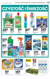 Gazetka promocyjna Drogerie Natura - Gazetka Drogerie Natura - Gazetka - ważna od 17.11 do 17.11.2021 - strona 17 - produkty: Domestos, Pur, Cif, Ajax, Spray do czyszczenia, Finish, Ręcznik kuchenny, Bref, Worki na śmieci, Cillit Bang, Mleczko, Ręcznik, Presto, Odświeżacz powietrza, Chusteczki, Płatki kosmetyczne, Worki na śmiec, Płyn do wc, Foxy, Zmywarki, Pronto, Ariel, Kapsułki do prania, Ambi Pur