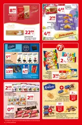 Gazetka promocyjna Auchan - Kultowe marki Hipermarkety - Gazetka - ważna od 14.04 do 14.04.2021 - strona 14 - produkty: Ciastka, Toblerone, Krakus, Ser, Cukier, Wafelek, 7 Days, Mleczko, Rogal, Czekolada, Czekolada gorzka, Ptasie mleczko, Cukierki, Gala, Krakuski, Góralki, Lindt, Milka