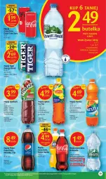 Gazetka promocyjna Delikatesy Centrum - Gazetka DC20 - Gazetka - ważna od 31.05 do 31.05.2023 - strona 25 - produkty: 7up, Pepsi max, Mirinda, Coca-Cola, Pepsi, Tiger, Lipton, Tymbark, Fanta, Woda mineralna, Woda, Sprite, Napój, Mięta, Nestea, Fa