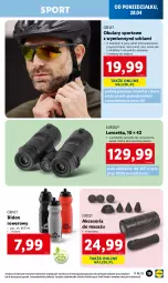 Gazetka promocyjna Lidl - GAZETKA - Gazetka - ważna od 02.05 do 02.05.2025 - strona 23 - produkty: Por, Woreczek, Pasek, Torba, Rower, Sport, Sznurek, Lornetka