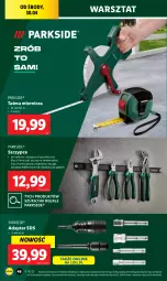 Gazetka promocyjna Lidl - GAZETKA - Gazetka - ważna od 02.05 do 02.05.2025 - strona 50 - produkty: Parkside, Telefon, Taśma miernicza, Szczypce