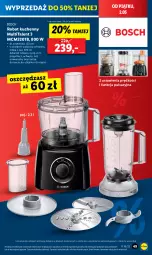 Gazetka promocyjna Lidl - GAZETKA - Gazetka - ważna od 02.05 do 02.05.2025 - strona 53 - produkty: Ser, Dzbanek, Nóż uniwersalny, Mikser, Uchwyty, Robot, Bosch, Pokrywa, Miska