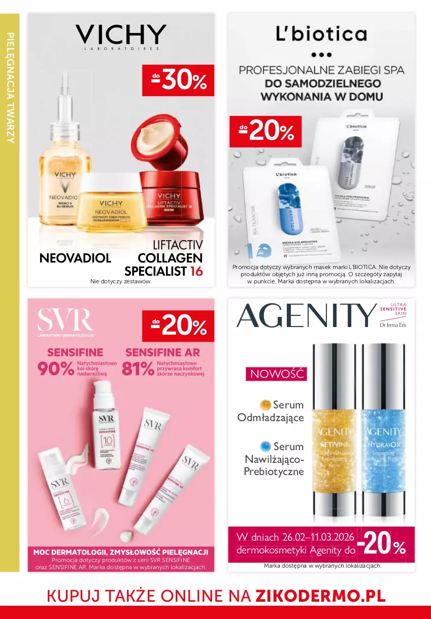 Gazetka promocyjna Ziko - Gazetka Ziko Dermo - ważna 26.02 do 11.03.2026 - strona 18 - produkty: Acer, Bioderma, Cold Cream, L'Biotica, Mus, Mustela, Olej, Pharmaceris, Rum, Ser, Serum, SVR