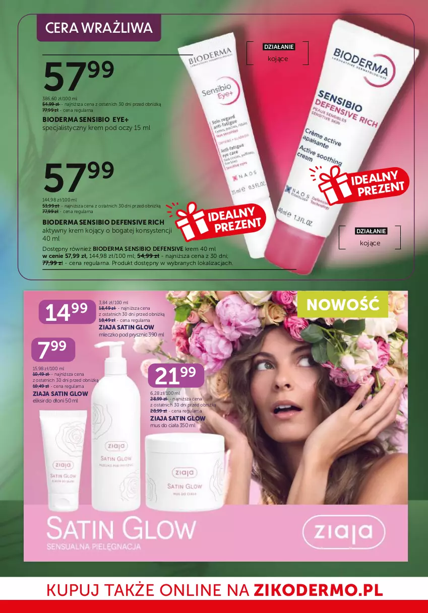 Gazetka promocyjna Ziko - Gazetka Ziko Dermo - ważna 26.02 do 11.03.2026 - strona 2 - produkty: Bioderma, Biokap, Embryolisse, Fa, Krem pod oczy, Mleczko, Mus, Nuxe, Okap, Olej, Sati, Ser, SVR, Top, Ziaja