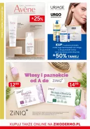 Gazetka promocyjna Ziko - Gazetka Ziko Dermo - Gazetka - ważna od 11.03 do 11.03.2026 - strona 22 - produkty: Top, Ser, Cold Cream, Tran, XeraCalm, Masło, Olej, Avène, LG, Fa