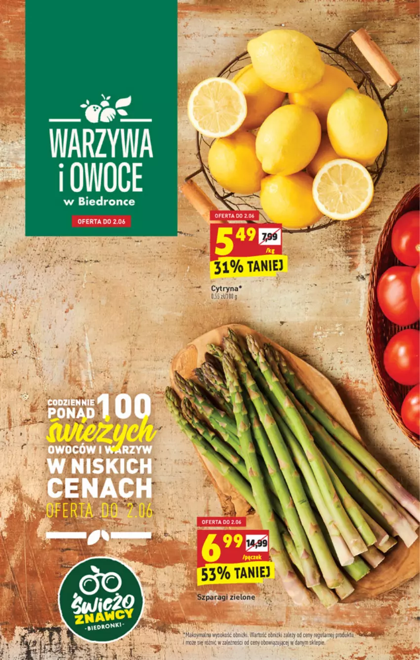 Gazetka promocyjna Biedronka - W tym tygodniu - ważna 02.06 do 09.05.2021 - strona 18 - produkty: Owoce, Warzywa, Warzywa i owoce