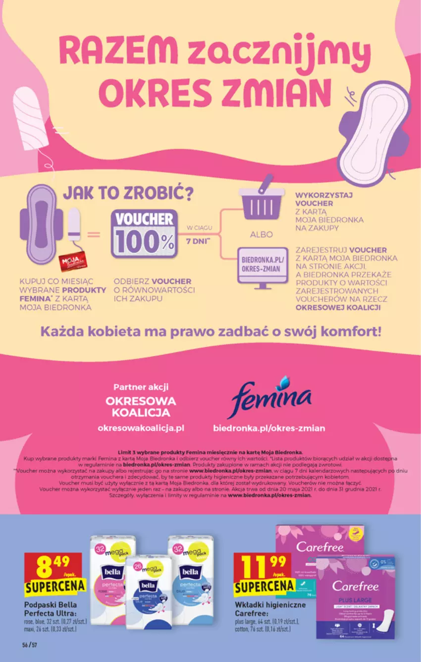 Gazetka promocyjna Biedronka - W tym tygodniu - ważna 02.06 do 09.05.2021 - strona 56 - produkty: BIC, Fa, Kalendarz, Mus, Rama