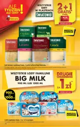 Gazetka promocyjna Biedronka - W tym tygodniu - Gazetka - ważna od 09.05 do 09.05.2021 - strona 4 - produkty: Cheddar, Ser, Gra, Big Milk, , Lody, Gouda, Fa