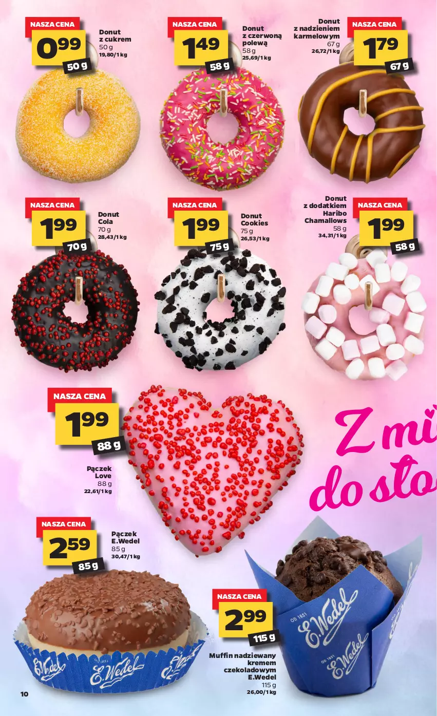 Gazetka promocyjna Netto - Oferta tygodnia - ważna 08.02 do 13.02.2021 - strona 10 - produkty: Donut, Hama, Haribo, Pączek