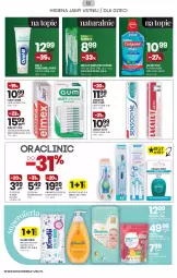 Gazetka promocyjna Drogerie Natura - Gazetka Drogerie Natura - Gazetka - ważna od 26.01 do 26.01.2022 - strona 18 - produkty: Himalaya, Top, Oral B, Johnson's, Pampers, Pieluchy, Szczoteczka do zębów, Pasta do zębów, Johnson's Baby, Lacalut, Cleanic, Chusteczki, Szampon, Dzieci, Elmex, Colgate, Sensodyne, Kindii, Szczoteczka, LG