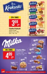 Gazetka promocyjna PoloMarket - Gazetka pomocyjna - Gazetka - ważna od 28.09 do 28.09.2021 - strona 28 - produkty: Ciastka, Krakus, Krakuski, Milka
