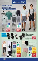 Gazetka promocyjna Aldi - Artykuły przemysłowe i tekstylia - Gazetka - ważna od 26.07 do 26.07.2025 - strona 14 - produkty: Gin, Kosz, Koszulka, Rower, Legginsy, Fa