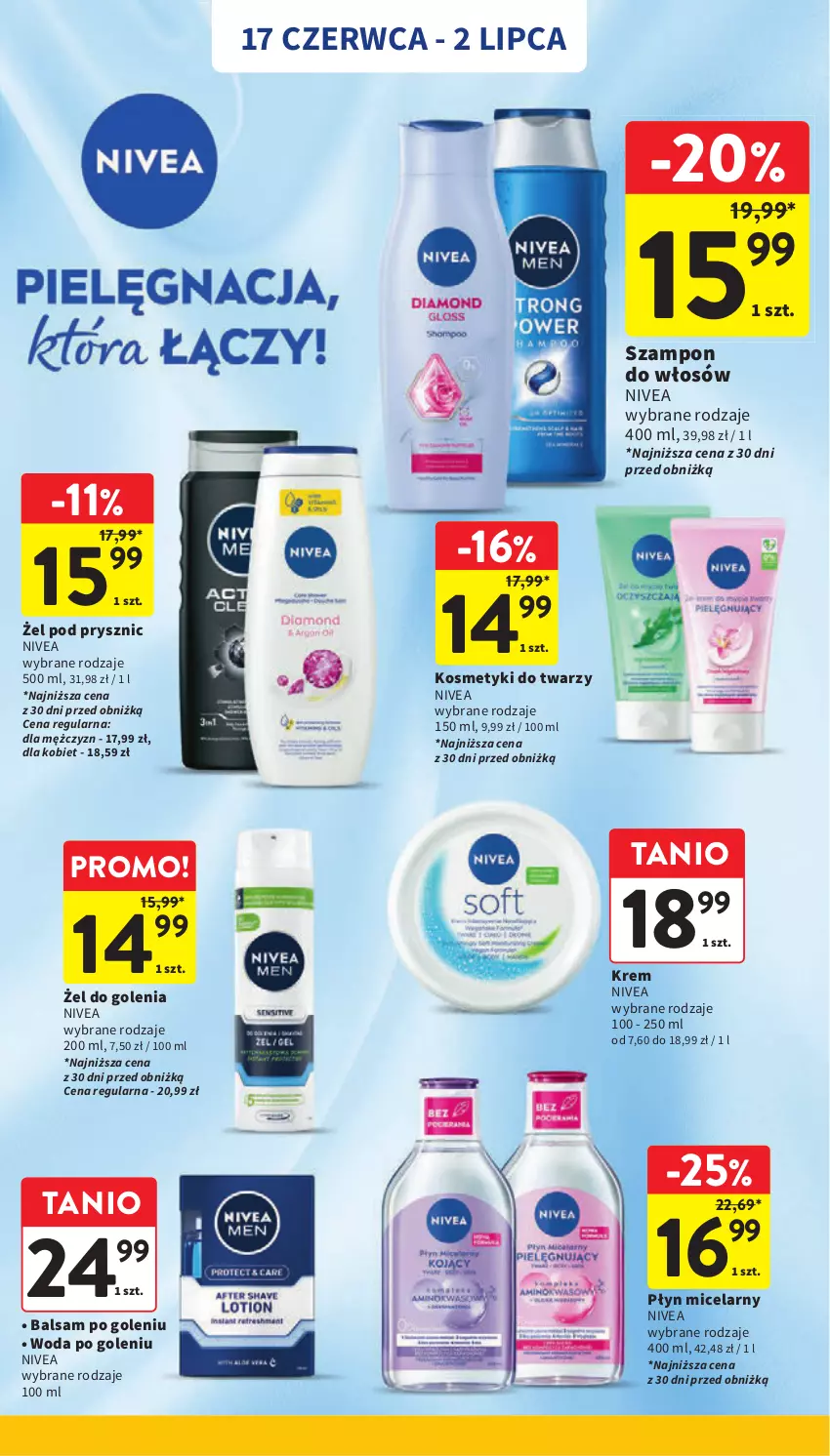 Gazetka promocyjna Intermarche - Gazetka promocyjna - ważna 17.06 do 25.06.2025 - strona 42 - produkty: Nivea, Szampon