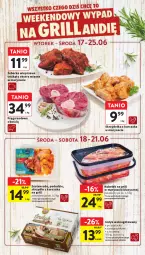 Gazetka promocyjna Intermarche - Gazetka promocyjna - Gazetka - ważna od 25.06 do 25.06.2025 - strona 14 - produkty: Kurczak, Skrzydełka z kurczaka, Pręga wołowa, Grill