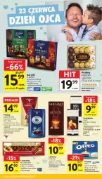 Gazetka promocyjna Intermarche - Gazetka promocyjna - Gazetka - ważna od 25.06 do 25.06.2025 - strona 24 - produkty: Ciastka, Ser, Praliny, Czekolada, Ferrero, E. Wedel, Oreo, Lindt, Baryłki