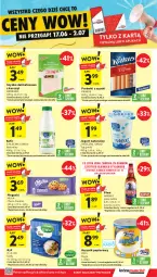 Gazetka promocyjna Intermarche - Gazetka promocyjna - Gazetka - ważna od 25.06 do 25.06.2025 - strona 3 - produkty: Piwa, Piwo, Jogurt naturalny, Krakus, Ryż, Gra, Papier, Drobimex, Jogurt, Parówki, Parówki z szynki, Szynka, Ręcznik, Foxy, Szynka delikatesowa, Harnaś, Kefir, Milka