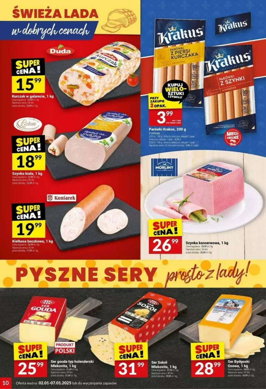 Gazetka promocyjna Twoj Market - ważna 02.01 do 07.01.2025 - strona 2 - produkty: Gouda, Mleko, Ser