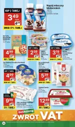 Gazetka promocyjna Delikatesy Centrum - NOWA GAZETKA Delikatesy Centrum od 4 kwietnia! 4-10.04.2024 - Gazetka - ważna od 10.04 do 10.04.2024 - strona 16 - produkty: Mozzarella, Ser topiony, Rycki Edam, Top, Ser, Danone, Jaja, Optima Cardio, Chia, Mlekovita, Serek, Optima, Edam, Hochland, Napój mleczny, Napój, Mleko, Fa