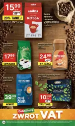 Gazetka promocyjna Delikatesy Centrum - NOWA GAZETKA Delikatesy Centrum od 4 kwietnia! 4-10.04.2024 - Gazetka - ważna od 10.04 do 10.04.2024 - strona 24 - produkty: Kawa rozpuszczalna, Rum, Koc, Kawa mielona, Kawa, Lack, Lavazza, Herbata, Gala, Fa