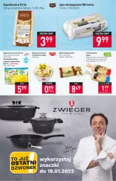 Gazetka promocyjna Stokrotka - Market - Gazetka - ważna od 19.01 do 19.01.2022 - strona 4 - produkty: Sałatka, Marchewka, Warzywa, Jaja, Karp, Wafle, Dega, Sałat, Virtu, Zapiekanka, Chleb tostowy, Chleb, Szpinak, Hortex