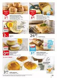 Gazetka promocyjna Auchan - Gazetka Wielkie majowe odkrycia cenowe Hipermarket Auchan - Gazetka - ważna od 02.05 do 02.05.2023 - strona 13 - produkty: Strucla, Cebula, Ser, Jogurt, Burger, Deser, Chleb, Bułka