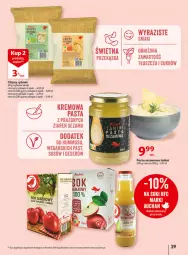 Gazetka promocyjna Auchan - Gazetka Wielkie majowe odkrycia cenowe Hipermarket Auchan - Gazetka - ważna od 02.05 do 02.05.2023 - strona 19 - produkty: Hummus, Sos, Sok, Ser, Ryż, Mus, Chipsy, Sezam, Sok jabłkowy, Deser