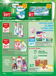 Gazetka promocyjna Auchan - Gazetka Wielkie majowe odkrycia cenowe Hipermarket Auchan - Gazetka - ważna od 02.05 do 02.05.2023 - strona 28 - produkty: Ludwik, Ser, Cif, Papier, Tablet, Proszek do prania, Persil, Papier toaletowy, Mleczko, Foxy, Zmywarki, Tabletki do zmywarki
